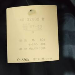 高級品　銀座　富士紅の子供服　ジャンパースカート　ウールの画像
