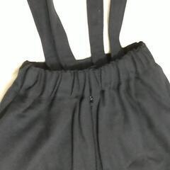 高級品　銀座　富士紅の子供服　ジャンパースカート　ウールの画像
