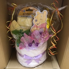 男女兼用 おむつケーキの画像