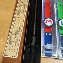 【値下げ‼︎お得なセット】USJパワーアップバンド（３本）&マジカルワンドの画像
