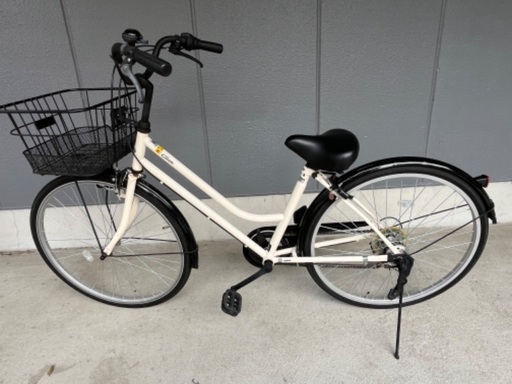 26インチ　6段変速　シティサイクル　あさひ
