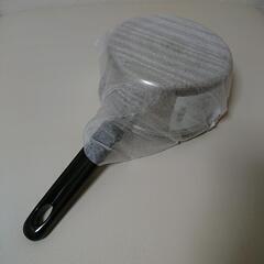 新品未使用ステンレス製の鍋ふたつきの画像