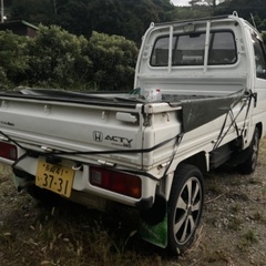 今週中まで　ホンダ　アクティ4WD エアコン有　5MT 車検付きですが、エンジンブローの画像