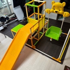 ジャングルジム　野中製作所　くまのプーさんおりたたみロングスロー...