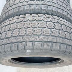 ￥0【無料】冬17インチ 廃タイヤ ランクル プラド パジェロ ハイラックス サーフ【富山】265/65R17 グッドイヤー 日本製 ジャンク品 末期 走行練習用 一発使い切りの画像