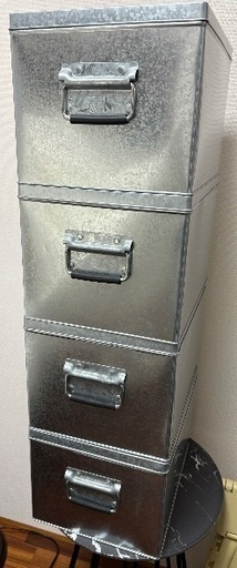 【取引中】無印　トタンボックス　4個セット