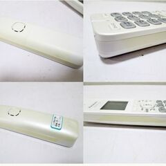 Panasonic　デジタル　コードレス電話機　VE-GD72DW-W　動作良好　親機　子機　3台　セット　RU・RU・RU　電話機　パナソニックの画像
