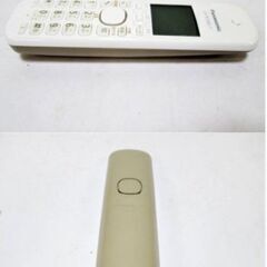 Panasonic　コードレス電話機　VE-GDS01DL　動作良好　DECT準拠方式採用 ソロスタイル　子機　セット　RU・RU・RU　モカ　パナソニックの画像