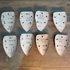 売約済　サンドペーパー　DIY 工具　コーナーサンダー