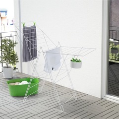 売り切れ！FROST フロスト IKEA 物干しラック ランドリ...