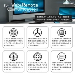 AudioComm USBコンデンサーマイクの画像