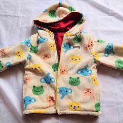 女の子リバーシブルアウタージャンパー90センチの画像