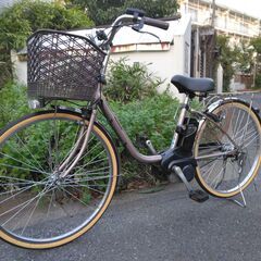 パナソニック　２６インチの電動自転車です。前後タイヤ新品交換済みです。