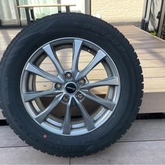 タイヤ 215／60／16 DUNLOP WINTER MAX アルミホイールセット ホンダヴェゼル