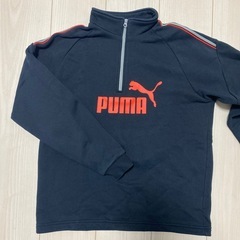 PUMA ハイネック裏起毛トレーナー　