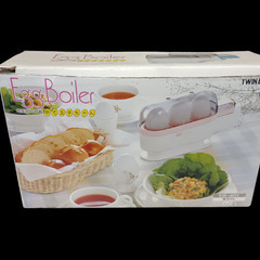 (未使用)TWIN BIRD 電気卵ゆで器 EB‐401