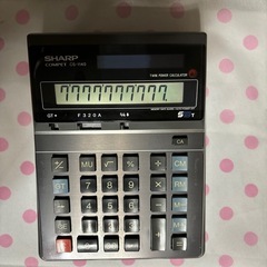 シャープ電卓(昭和時代)の画像