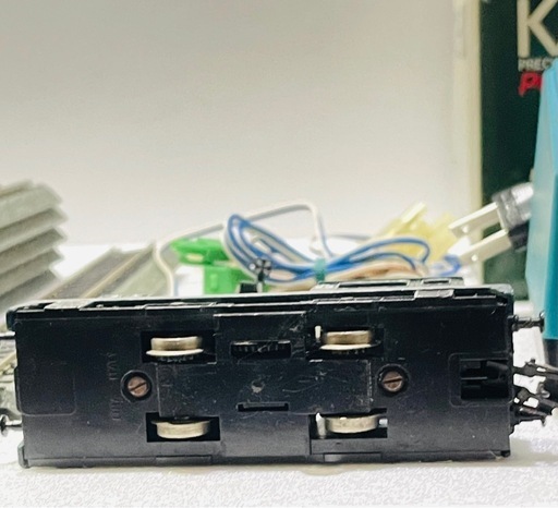 ⑤KATO HOレール、車止め、パワーパック（スタンダード）、車両1台