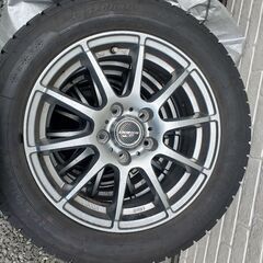 スタッドレスタイヤ（グッドイヤー）4本セット　195/60R16　アルミホイール付き