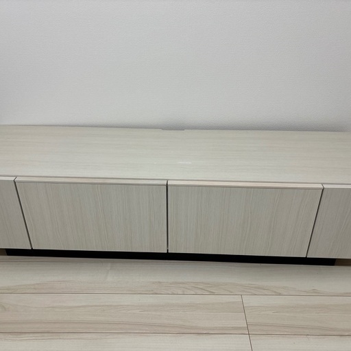 【直接引取限定(都内)】 LOWYA 幅150テレビ台 日本製 ローテレビ台 完成品