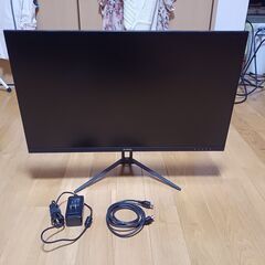 モニター　パソコン用　IRIS OHYAMA 27V型 液晶ディ...