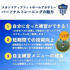 【兵庫県で幼児から中学生までを対象にサッカー個人レッスン(個別指導)/パーソナルトレーニング契約選手募集⚽️✨】の画像