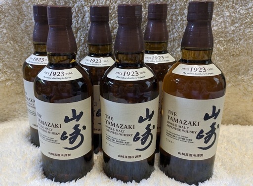 サントリー　山崎ウイスキー　【6本セット】ウイスキー