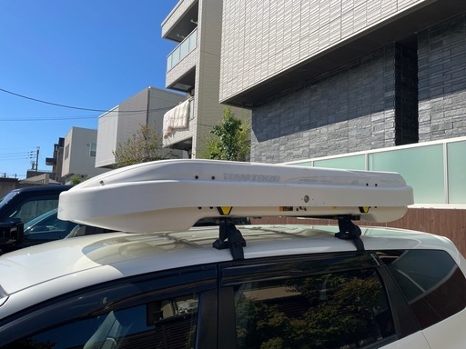 TERZO ルーフボックス　ローライダーフレックスエアロ スリム