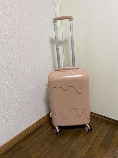(新品、未使用)ユニセックス カジュアル ミニマリスト 無地 ハードシェル スーツケース