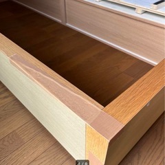 無印セミダブルベットの画像