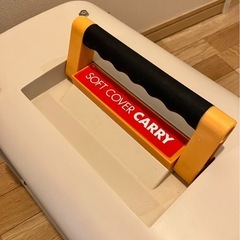 アイリスオーヤマ (IRIS SOFT COVER CARRY) のキャリーバッグの画像