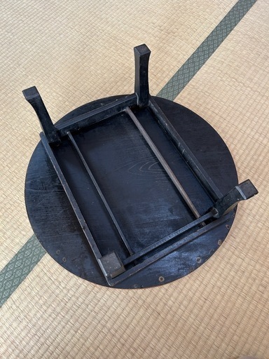 小売業者 ちゃぶ台 アンティーク 座卓 レトロ