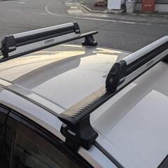 50プリウス　スノーキャリア一式（THULE）