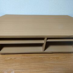 【お引渡し調整中】液晶テレビ台　差し上げます。