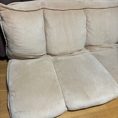 急募　〜10/26 家具 ソファ 3人掛けソファの画像