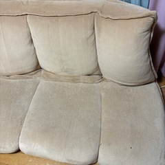 急募　〜10/26 家具 ソファ 3人掛けソファの画像