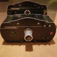 絶版希少品（ステアリングセット）ハンドルコントローラー　FANATEC　ホイールベースCSW　V2.5＋BMW　GT2ステアリングの画像