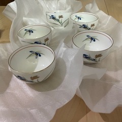 美濃焼　湯呑み茶碗　5個セット　未使用品