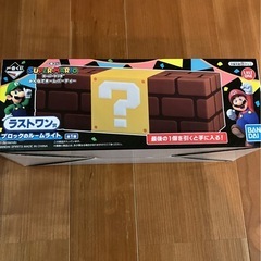 マリオ 一番くじ ラストワン賞 ブロックルームライトA賞 ミニディスペンサー 　最終値下げの画像