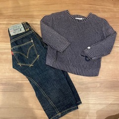【K】Levi's&zaraセット90cm(大きめ)