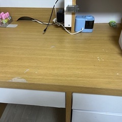 7日（金）で削除ニトリ　学習机の画像