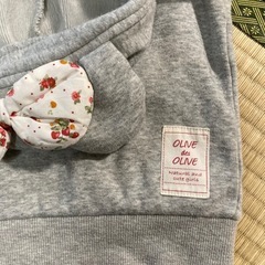 OLIVE des OLIVE ベビー パーカー Disneyミニーちゃん 100サイズの画像