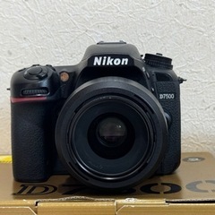 nikon d7500＋付属品の画像