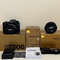 nikon d7500＋付属品