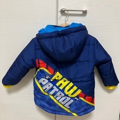 子供用 パウパトロール ダウン ダウンジャンパー 90-100cmの画像