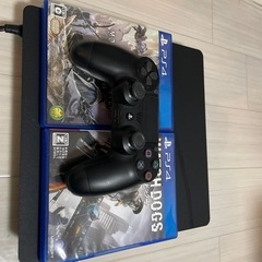 【【PlayStation4】本体＋ソフト2本