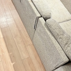 カウチ付きソファベッドの画像