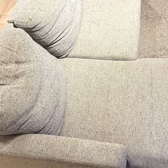 カウチ付きソファベッドの画像