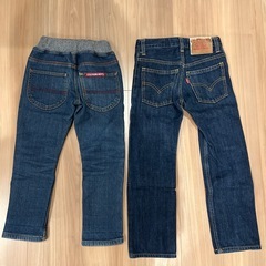 サイズ110 ズボン　デニムの画像