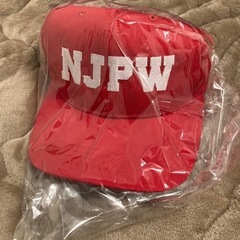 新日本プロレス帽子！激安の画像